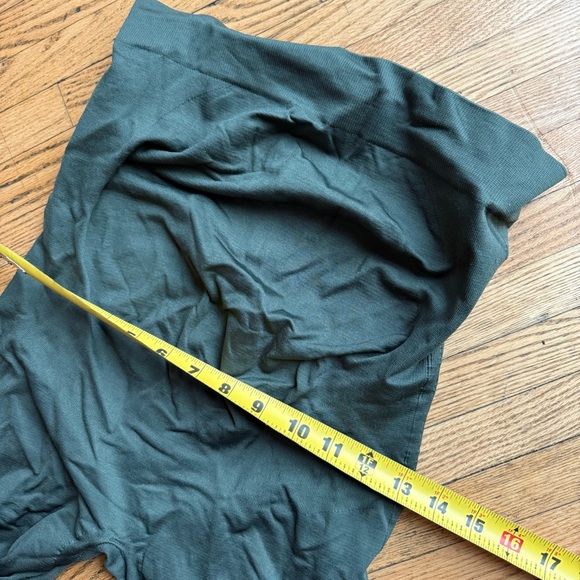 BLANQI everyday maternity leggings women’s large olive green - Picture 7 of 8